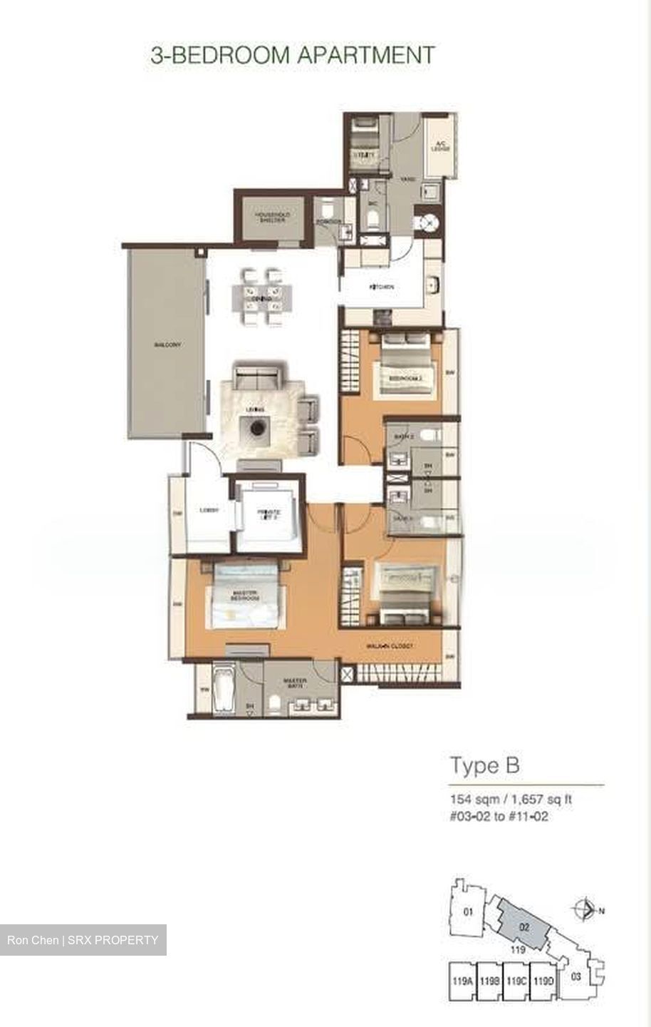 RESIDENCES AT EMERALD HILL (D9), Apartment #583427341